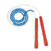 Korálkové Katana Rope - švihadlo pre začiatočníkov, nastaviteľná dĺžka, vhodné na chudnutie. Vyber farbu rukovätí:: Červené, Vyber farbu korálikov: Bielo/modrá v spolupráci s refcoach Švihadlo s korál
