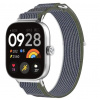 eses Silikónový remienok pre Xiaomi Redmi Watch 4 a 5, Smart Band 8 Pro a 9 Pro - Zeleno modrý