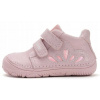 BAREFOOT DETSKÉ TOPÁNKY 28 TOPÁNKY PRE DIEŤA D.D STEP S073-52355 BABY PINK