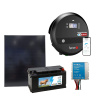 VNT electronics s.r.o. Súprava solárneho elektrického plotu LTE s 15 J, 200 W solárnym panelom, regulátorom a 12V batériou 95 Ah