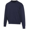 Boris unisex oversize sveter s okrúhlym výstrihom z organického OCS materiálu s gramážou 280 g/m2 - Námornícka modrá, L