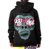pánska mikina PITCHA GORILLA BLACK/PINK L