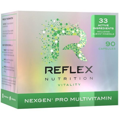 Reflex Nexgen PRO multivitamín, 90 kapsúl