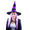 Klobúk čarodejnice s vlasmi – halloween 8590687185555