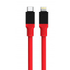 Tactical Fat Man Cable USB-C/Lightning 1m Red 8596311228001