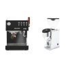 Ascaso Steel DUO PID PLUS, Black&Wood + Rocket Espresso FAUSTINO 3.1, chrome