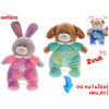 Baby Happiness zvieratko plyšové 26 cm so zvukom na natiahnutie na karte - mix variantov či farieb