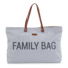 Childhome Cestovná taška Family Bag Canvas Grey