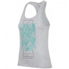 4F Dámske tielko H4L17-TSD005 Light Grey Melange XL