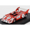 Trofeu Lola T292 N 2 Rally Vila Do Conde 1973 Santos Mendoza 1:43 Červená biela