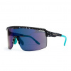 Horsefeathers Scorpio black splash / mirror green