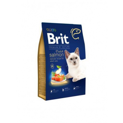 Brit Premium by Nature Cat Adult Salmon 1.5 kg