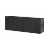 BOGART Závesná komoda Malmi 200 cm FARBA: čierna matná/ čierne úchytky bez nožičiek