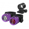 Osvetlenie set nabíjateľný KLS IO USB, purple