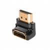 AUDIOQUEST HDMI 90°/N - pravouhlá HDMI redukcia