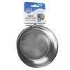 DUVO+ Nerezová miska pre vtáky na priskrutkovanie do klietky + 1 skrutka M 630ml priemer 12cm