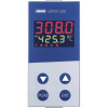 Jumo dTRON 308 (hoch) PID termostat Pt100, PT500, Pt1000, KTY11-6, L, J, U, T, K, E, NTC, S, R, B, C, D -200 do +2400 °C relé 3 A, analógový prúdový (d x š x; 703043