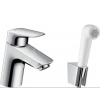 Hansgrohe Logis - Páková umývadlová batéria s bidetovou spŕškou, chróm 71290000