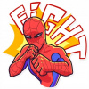 CUKROVÁ TLAČ jedlý obrázok na tortu Cukrová hmota Spiderman mem fight + MENO