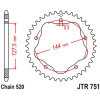 JT REŤAZOVÉ KOLESÁ JTR751.42 JT ZADNÉ REŤAZOVÉ KOLESO 4320M 42 DUCATI 950 HYPERMOTARD '19-20, 800 MONSTER '05-07, 748 BIPOSTO '9