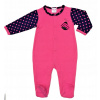 Dojčensky overal - PAJACKEK 74 PINK, MULTI -COLED (Bavlnený pavúk SB17761-2 (56-74))