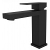 Lešené faucet stojace nízko čierne rohož besco (Lešené faucet stojace nízko čierne rohož besco)