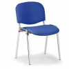 Antares Konferenčná stolička VIVA, chrómované nohy, modrá