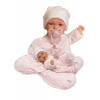 Antonio Juan 1235 PETIT realistická bábika bábätko so špeciálnou pohybovou funkciou a mäkkým látkovým telom - 27 cm