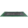Trampolína s dopadovou zónou Dynamic Groundlevel Exit Toys do zeme 244*427 cm čierna