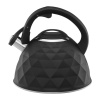 Čajník s píšťalkou Diamond Black 2,5 l AMBITION