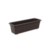 PLASTKON Truhlík Garden 50 cm hnedá