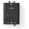 Prevodník 2x Cinch/Toslink NEDIS ACON2508BK