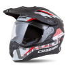 Prilba CASSIDA ROAD RUNNER TechniX Biela-čierna-červená Veľkosť: L (59-60 cm)