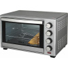 Brock TO 3001 SS, 1600W, 30L, Časovač, 100-230°C, Funkcia grilu, Cool touch, Strieborná, Elektrická mini rúra