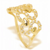 Zlatý prsteň 585 cubic Zirconia (Zlatý prsteň 585 cubic Zirconia)