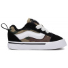 VANS Knu Skool Elastic Lace CAMO BLACK/GREEN - 26