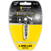 Žiarovka 12V LED 9 SMD T10 CAN BUS ready biela COYOTE VISION