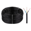 ELEKTROKABEL Kábel elek.(H 05 VV-F) 3x1 300/300V čierny-100m