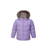 SoulCal 2 Zip Bubble Jacket Infants Purple 3-4 Years