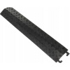 PRAHOVÝ NÁJAZD 100 CM, OCHRANNÝ KÁBEL 1 KANÁL, GUMA, ČIERNY