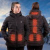 Dámska vyhrievaná bunda W-TEC HEATborg Lady (Veľkosť: XS, Farba: čierna)