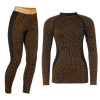 Termo komplet GOLDBERGH Caitlyn Base Layer Pants & Feline Longsleeve Hnedá L/XL