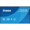 iiyama LE9864UHS-B1AG oznamovací displej Plochá digitálna tabuľa 2,49 m (98