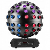 ZRKADLOVÁ GUĽA DISCO LED SVETELNÝ EFEKT 5x18W RGBWA-UV REFLEKTOR NA PÁRTY