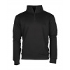 Mikina Mil-Tec Tactical Sweatshirt - čierna, XL