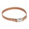 Firedog BioThane obojok Clip 19 mm 37 cm svetlohnedý