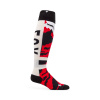 Pánské MX ponožky Fox 180 Kairos Sock L White/Fluorescent Red