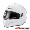 Integrální závodní helma Sparco Air Pro RF-5W bílá (Sparco Air Pro RF-5W uzavřená závodní přilba s FIA homologací)