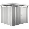 BIOHORT HighLine strieborná metalíza H3 275x235x222 cm