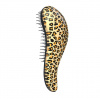 Detangler Leopard Yellow rozčesávacia kefa na vlasy s rukoväťou